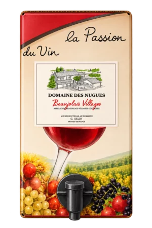 Bag-in-Box de Beaujolais-Villages, Domaine des Nugues