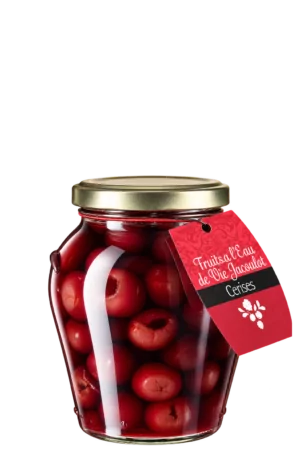 Cerises à l’eau-de-vie, Jacoulot — bocal 35 cl