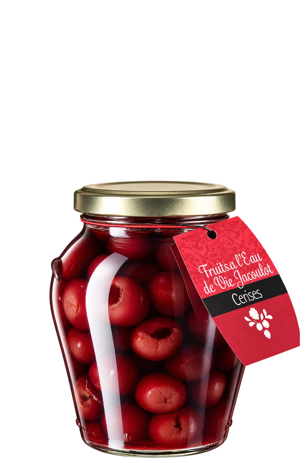 Cerises à l’eau-de-vie, Jacoulot — bocal 35 cl