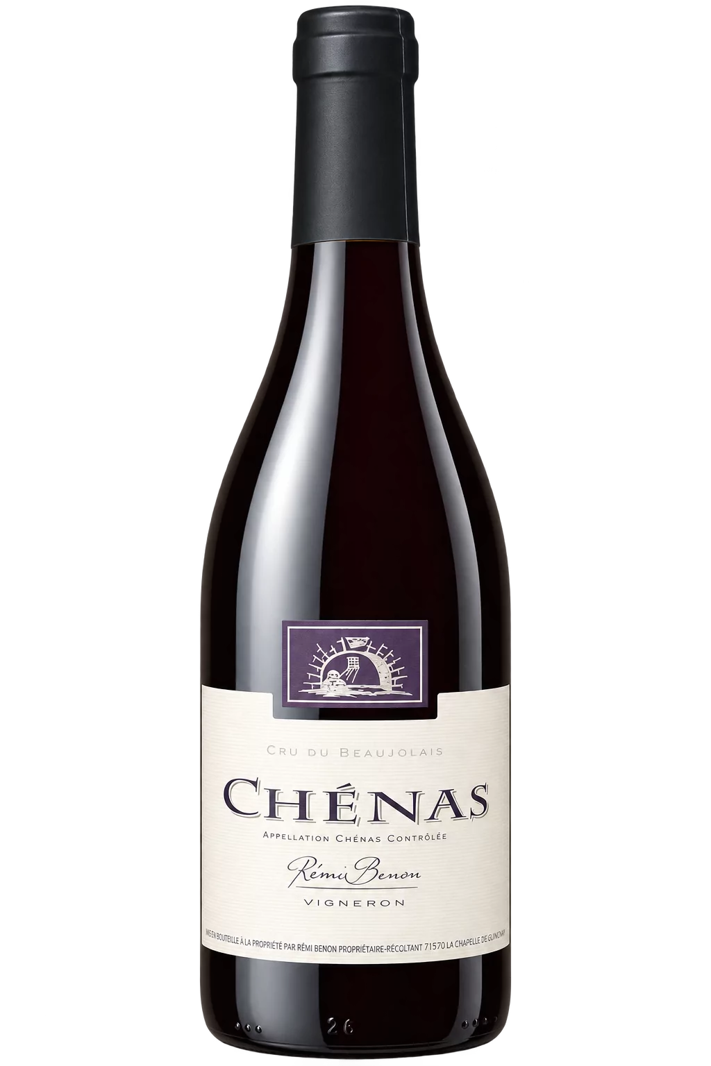 Chénas Rouge, Domaine Rémi Benon — demi-bouteille 37,5 cl