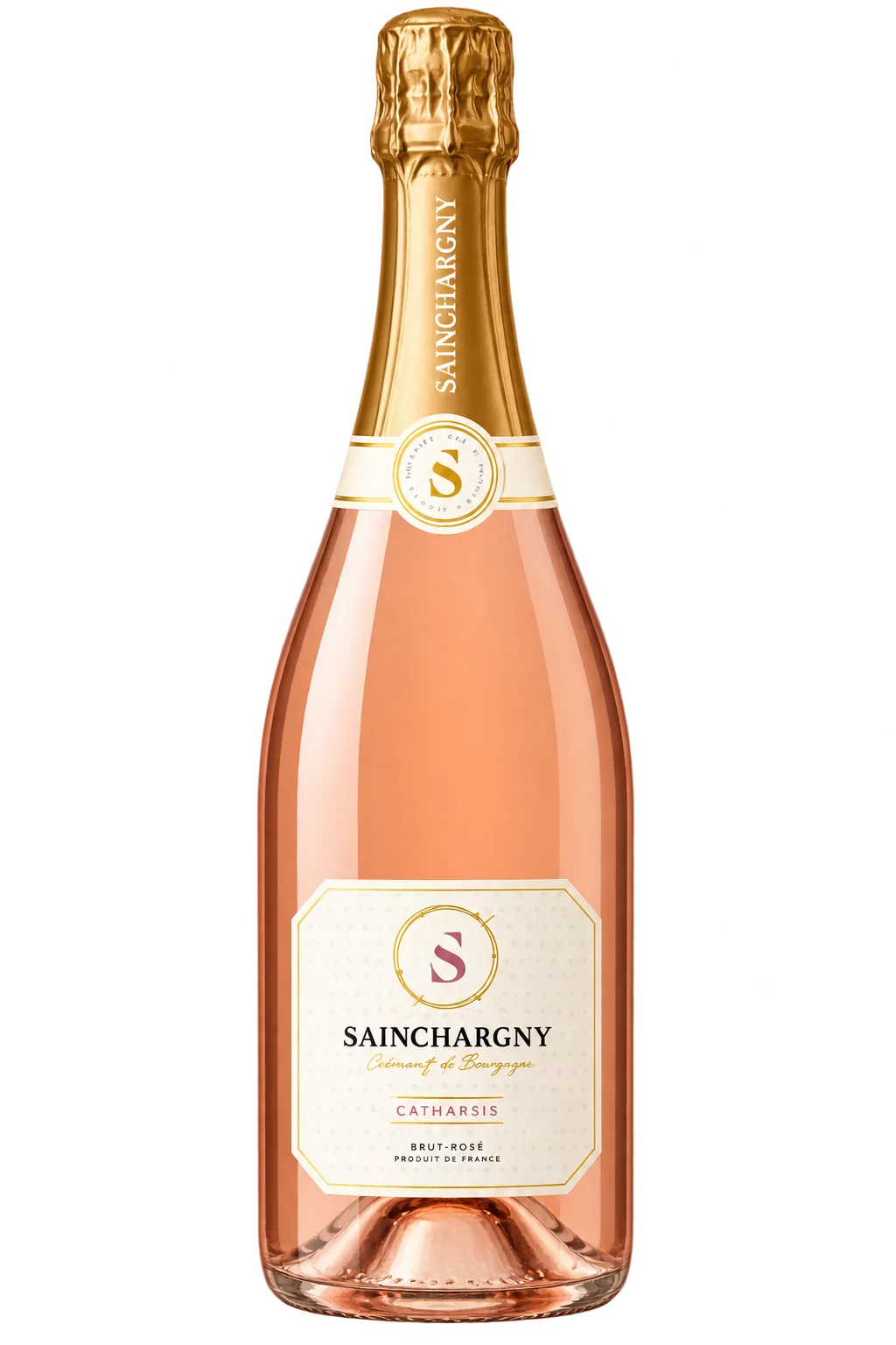 Bouteille 75 cl de Crémant de Bourgogne « Catharsis » Brut Rosé, Cave de Lugny