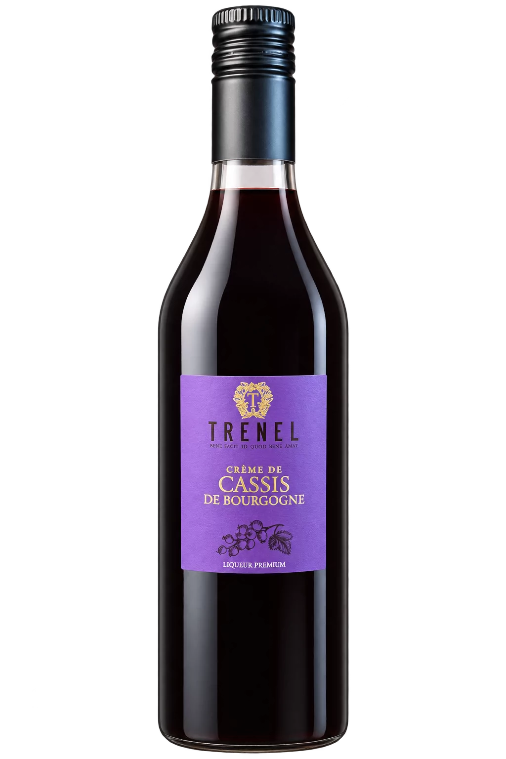 Crème de Cassis de Bourgogne, Trénel — bouteille 70 cl
