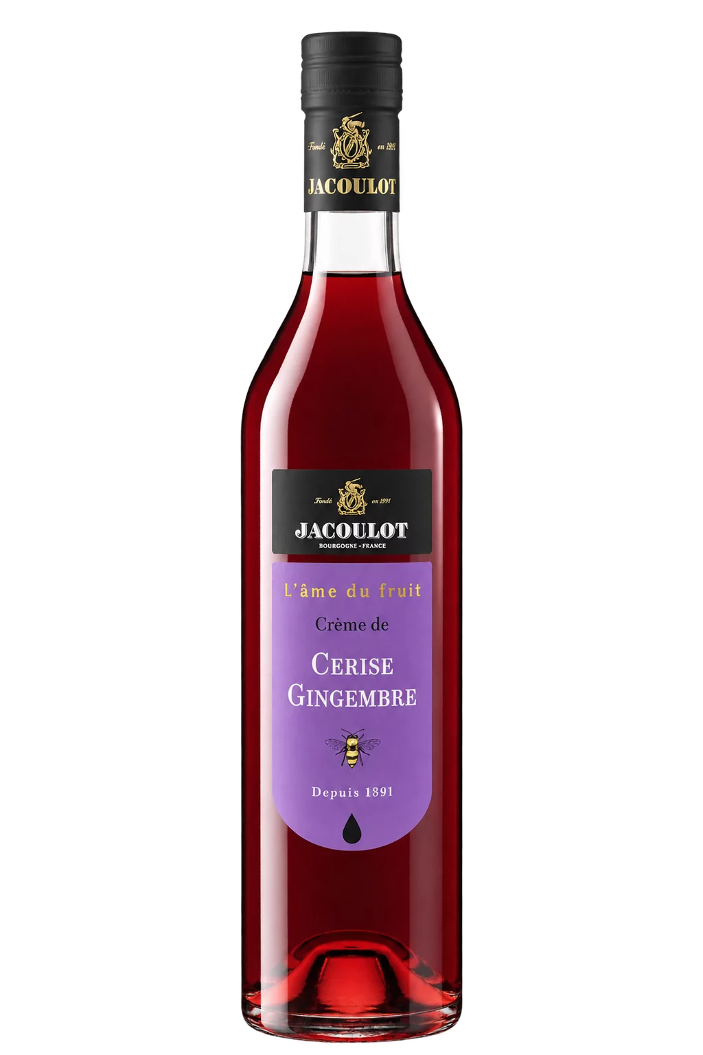 Crème de Cerise Gingembre, Jacoulot — bouteille 70 cl