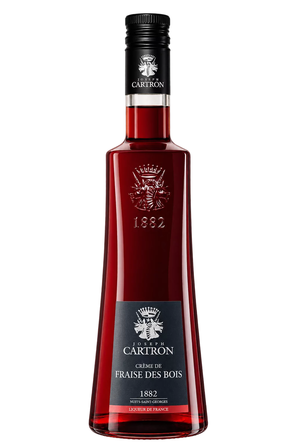 Crème de Fraise des Bois, Joseph Cartron — bouteille 70 cl