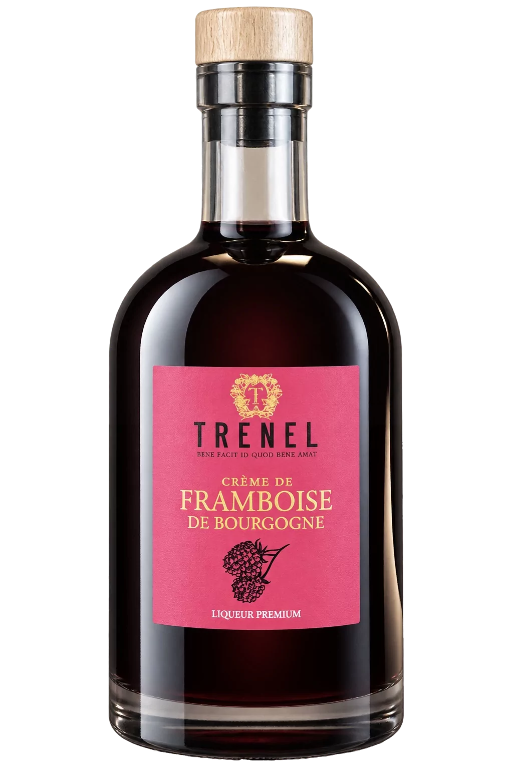 Crème de Framboise de Bourgogne, Trénel — bouteille 50 cl