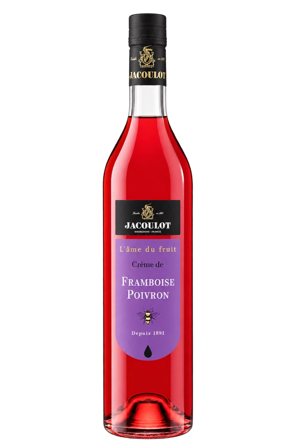 Crème de Framboise Poivron, Jacoulot — bouteille 70 cl