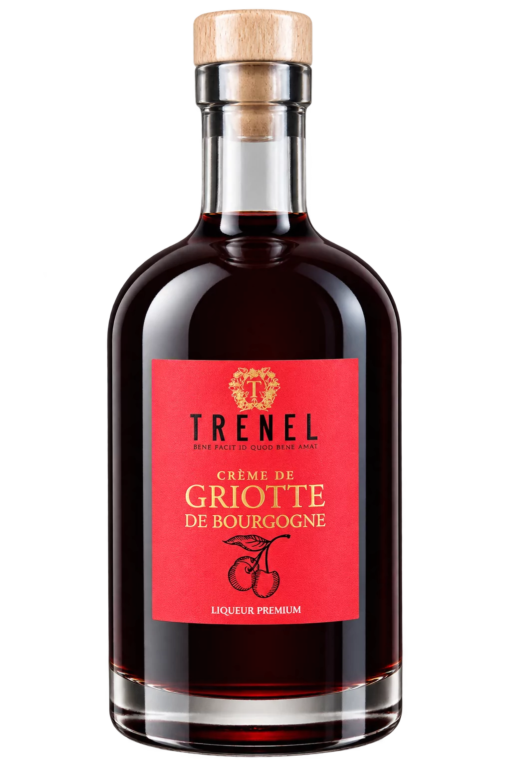 Crème de Griotte de Bourgogne, Trénel — bouteille 50 cl