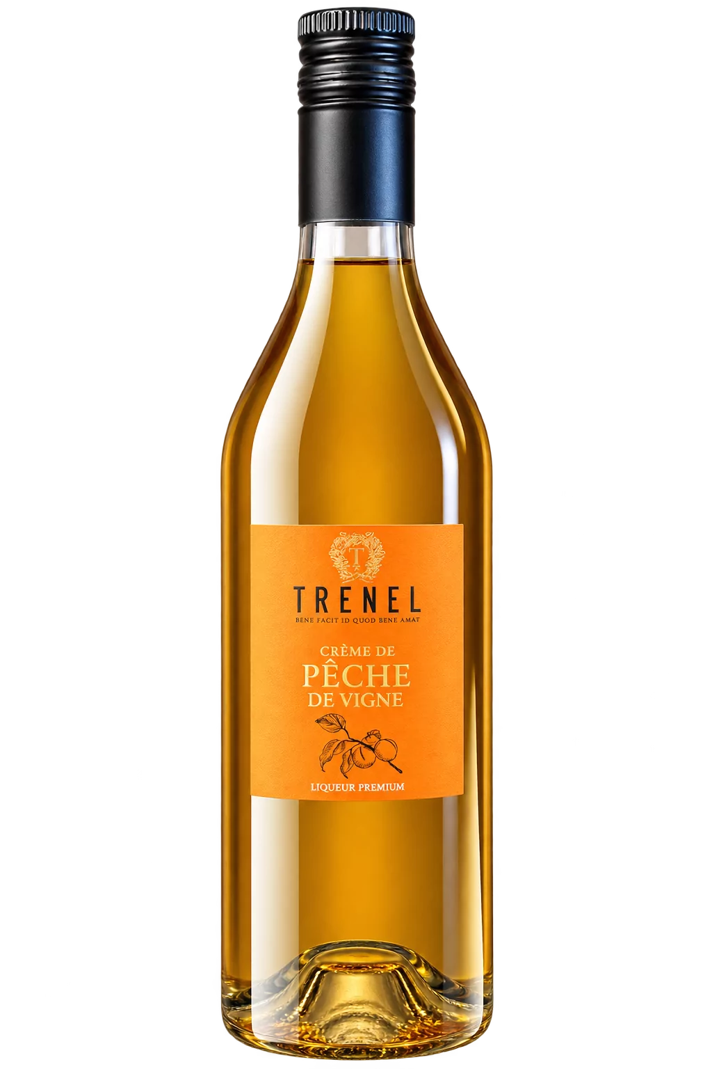 Crème de Pêche de Vigne, Trénel — bouteille 70 cl