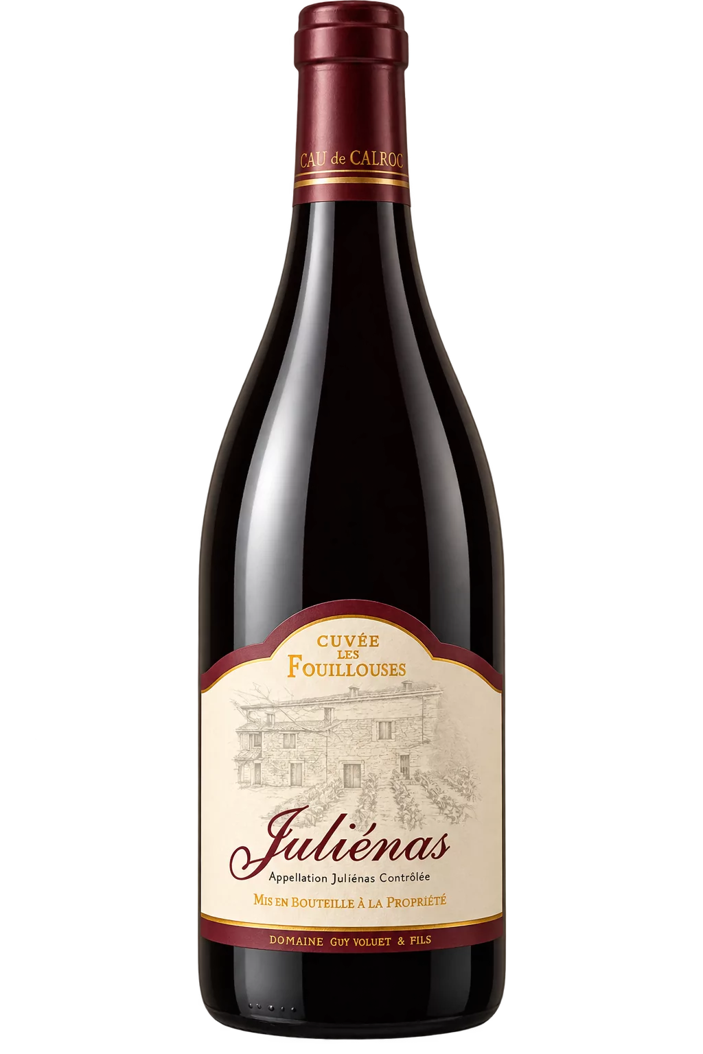 Bouteille 75 cl de Juliénas « Les Fouillouses », Domaine Guy Voluet & Fils