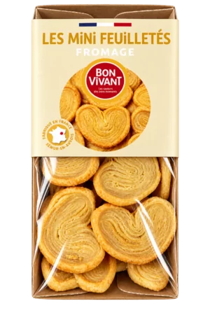 Les Mini Feuilletés Fromage, Bon Vivant — sachet 80 g