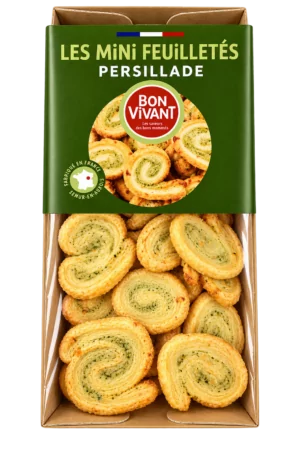Les Mini Feuilletés Persillade, Bon Vivant — sachet 75 g
