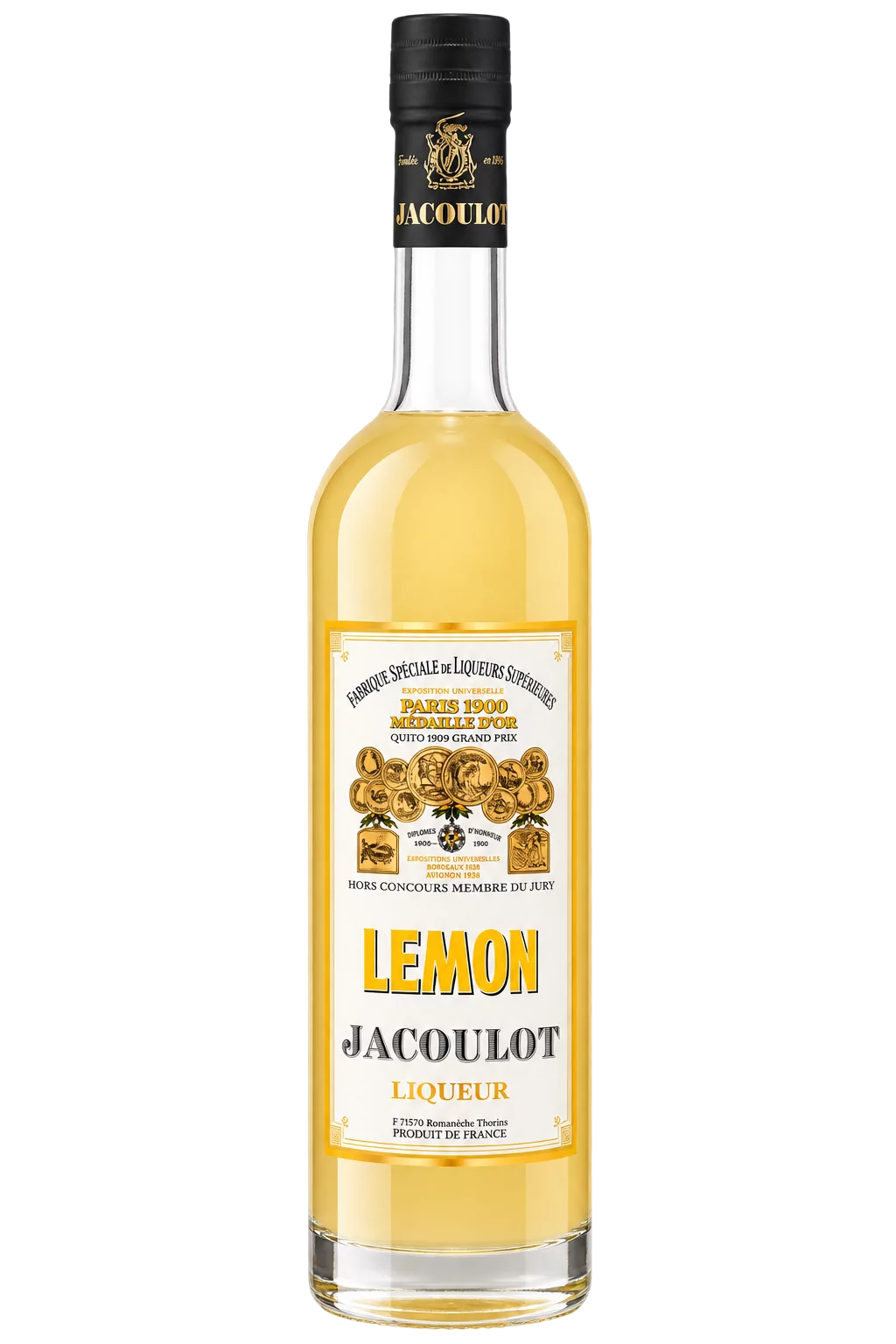 Liqueur de fruits Lemon, Jacoulot — bouteille 70 cl