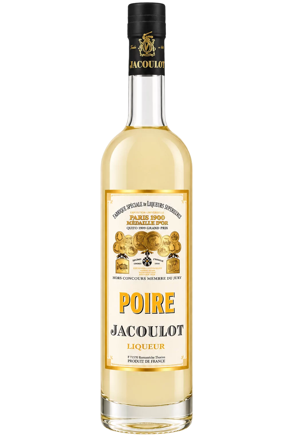 Liqueur de fruits Poire, Jacoulot — bouteille 70 cl