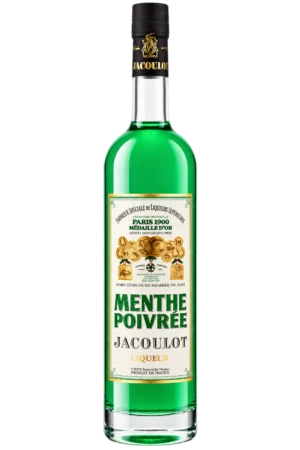 Liqueur de plantes Menthe Poivrée, Jacoulot — bouteille 70 cl