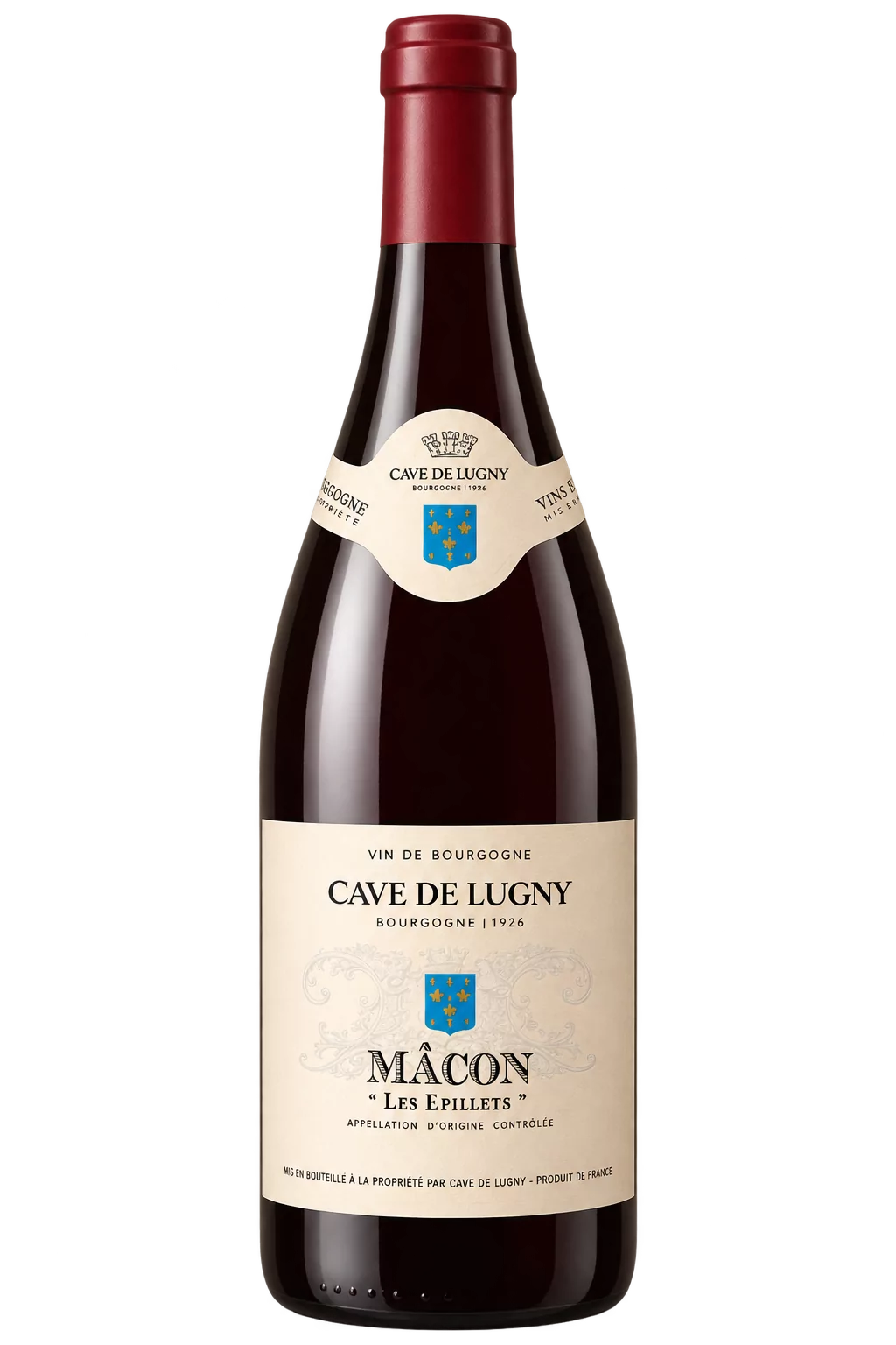 Bouteille 75 cl de Mâcon « Les Epillets » rouge, Cave de Lugny