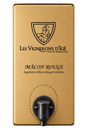 Bag-in-Box de Mâcon Rouge, Les Vignerons d’Igé