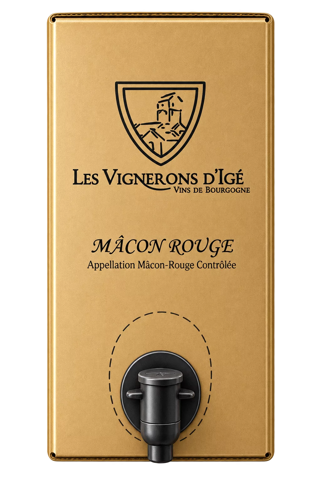 Bag-in-Box de Mâcon Rouge, Les Vignerons d’Igé