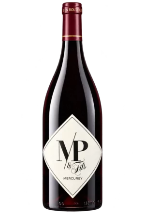 Bouteille magnum de Mercurey rouge 2022, Domaine du Clos Moreau, etiquette MP & Fils