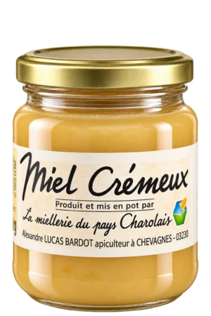 Miel Crémeux, La Miellerie du Pays Charolais — pot 250 g