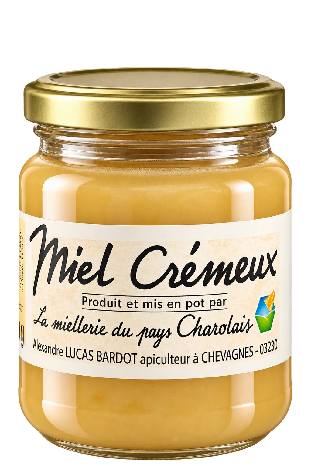 Miel Crémeux, La Miellerie du Pays Charolais — pot 250 g