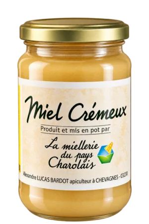 Miel Crémeux, La Miellerie du Pays Charolais — pot 500 g