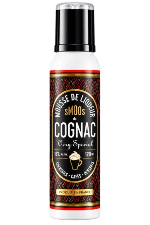 Mousse de liqueur de Cognac VS, Smoos — flacon 120 ml