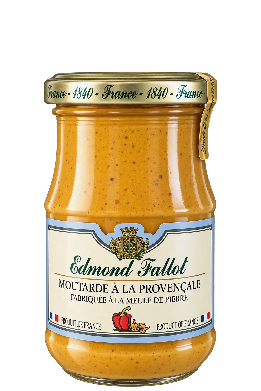 Moutarde à la provençale, Edmond Fallot — pot 105 g