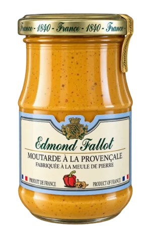 Moutarde à la provençale, Edmond Fallot — pot 205 g
