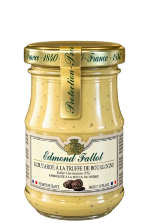 Moutarde à la truffe de Bourgogne, Edmond Fallot — pot 105 g