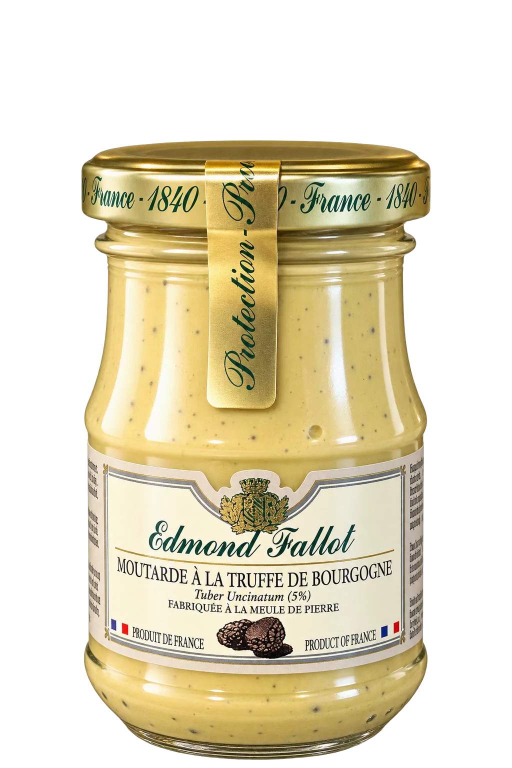 Moutarde à la truffe de Bourgogne, Edmond Fallot — pot 105 g
