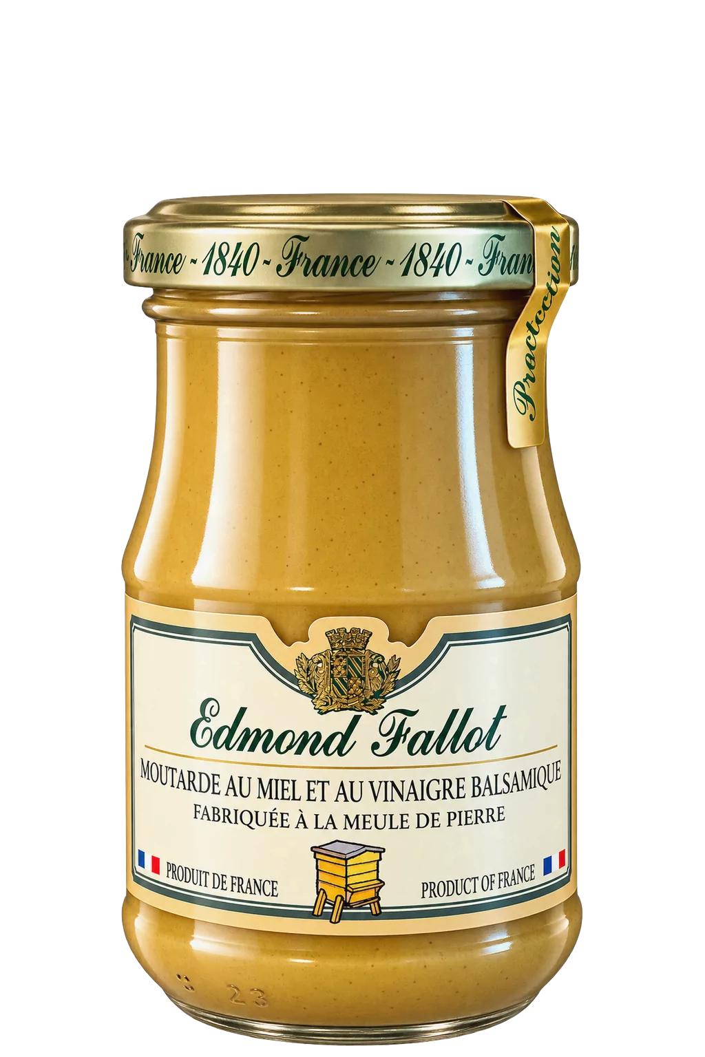 Moutarde au miel et au vinaigre balsamique, Edmond Fallot — pot 105 g