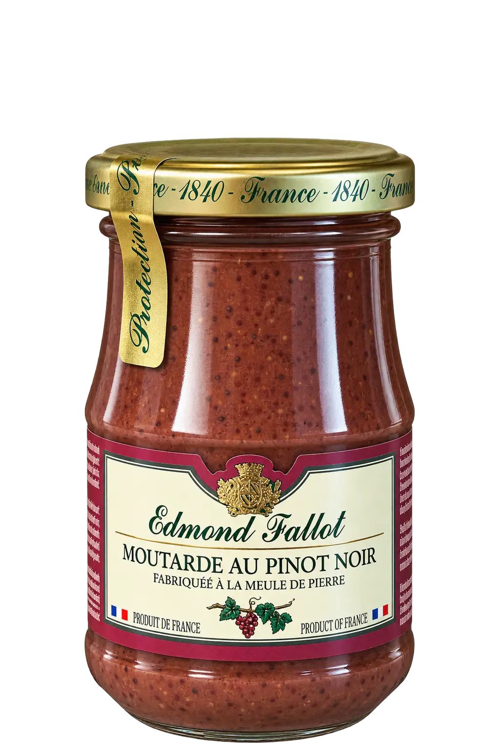 Moutarde au pinot noir, Edmond Fallot — pot 105 g