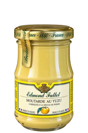 Moutarde au yuzu, Edmond Fallot — pot 105 g