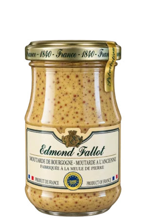 Moutarde de Bourgogne à l'ancienne, Edmond Fallot — pot 105 g
