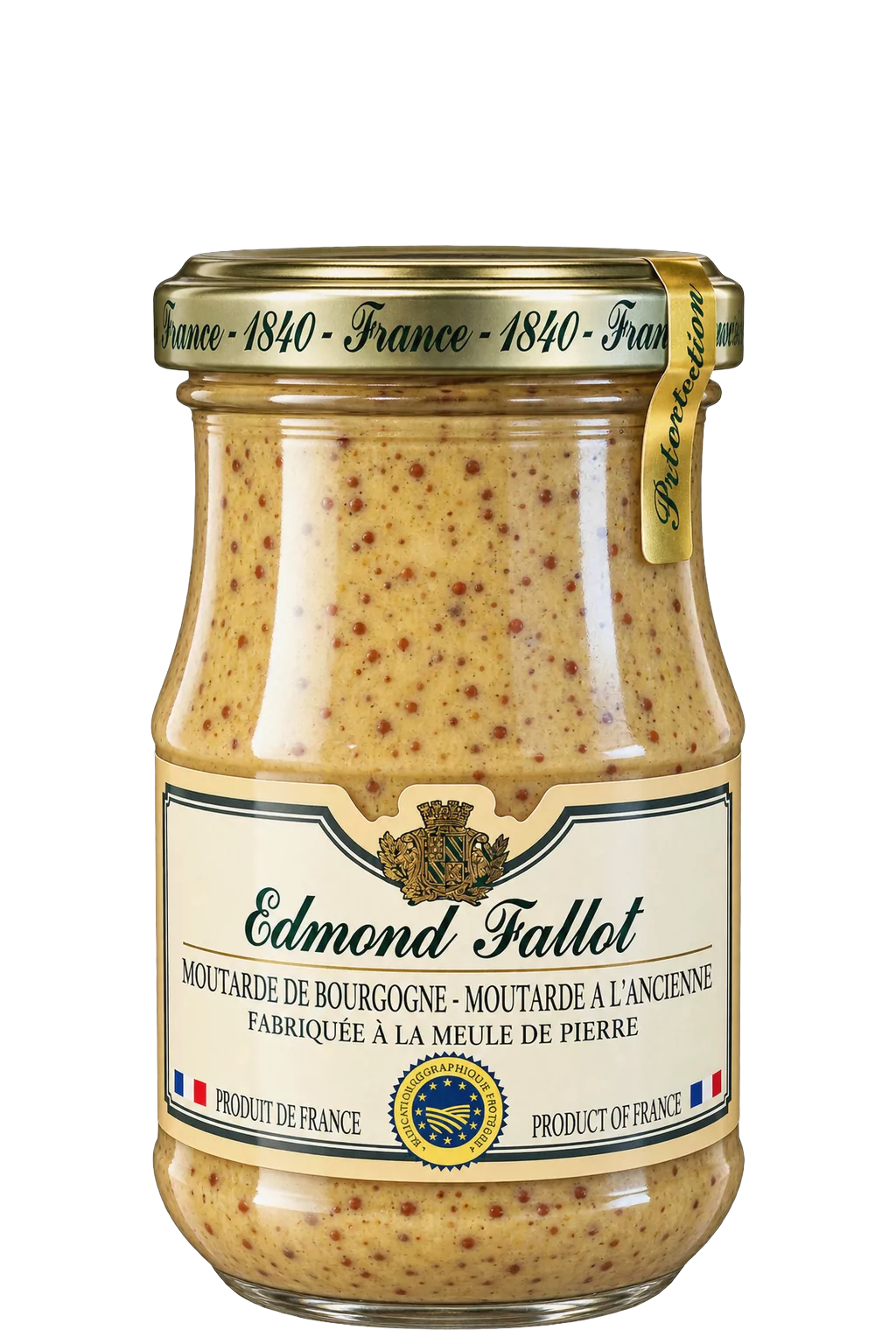 Moutarde de Bourgogne à l'ancienne, Edmond Fallot — pot 105 g