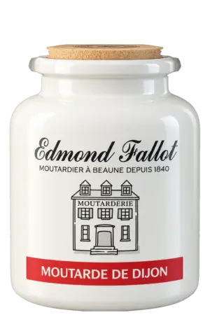 Moutarde de Dijon en pot de grès, Edmond Fallot — pot 250 g