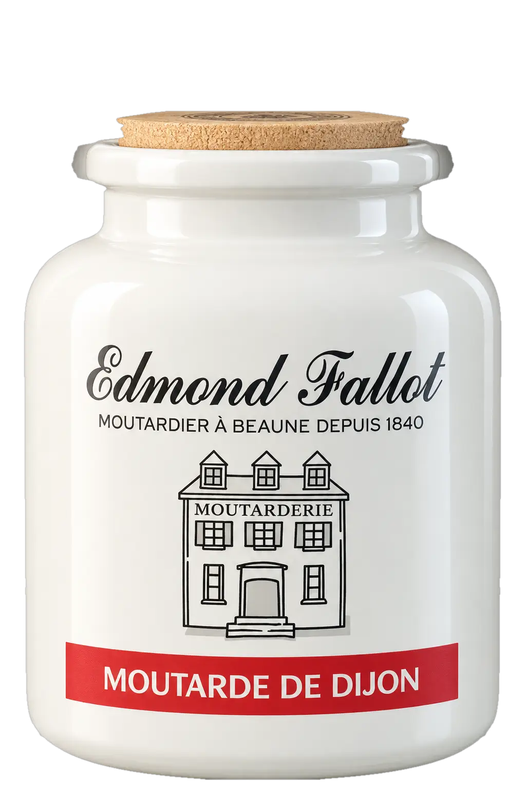 Moutarde de Dijon en pot de grès, Edmond Fallot — pot 250 g