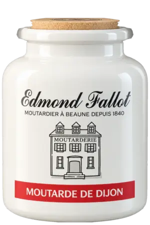 Moutarde de Dijon en pot de grès, Edmond Fallot — pot 500 g