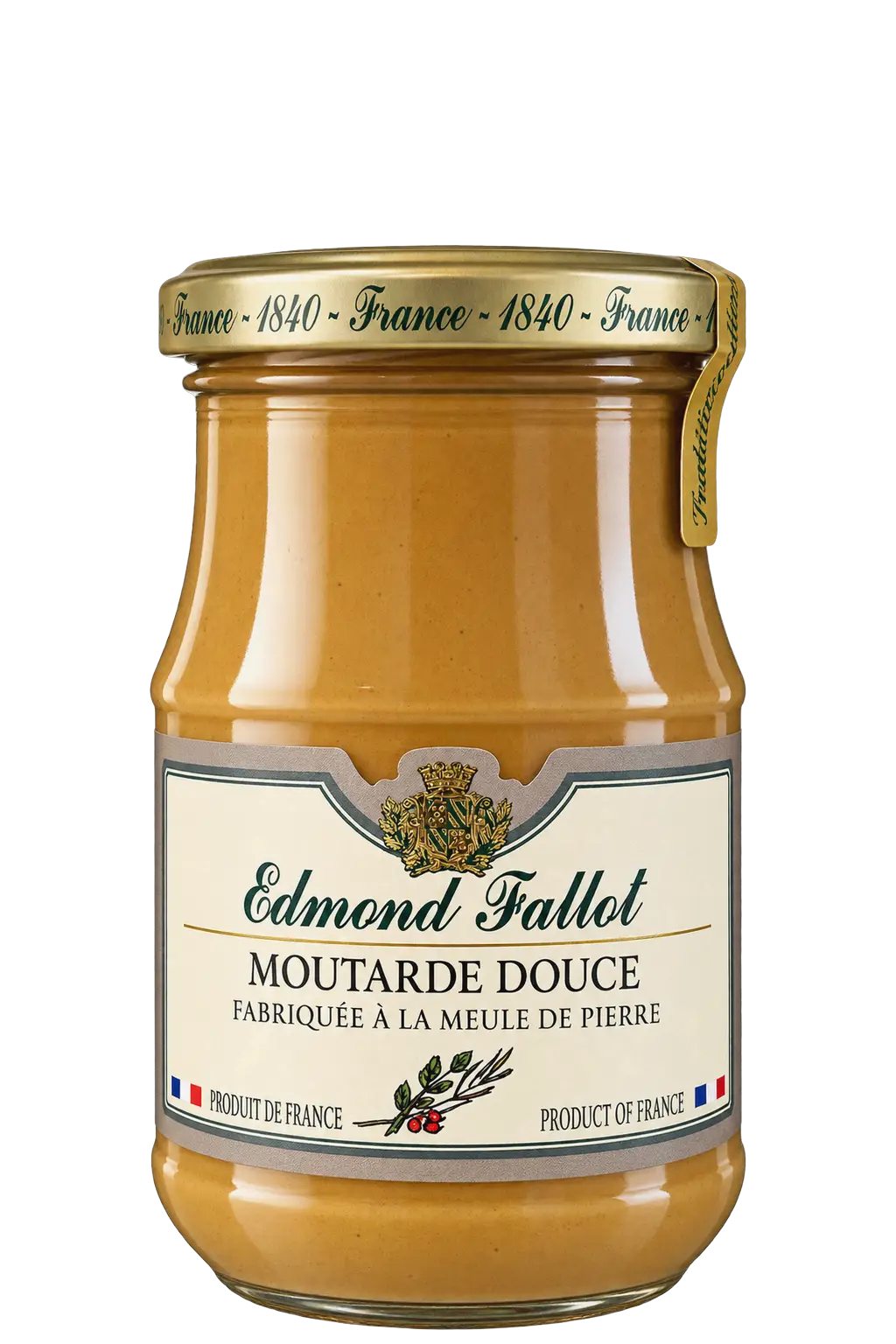 Moutarde douce, Edmond Fallot — pot 105 g