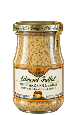Moutarde en grains, Edmond Fallot — pot 105 g