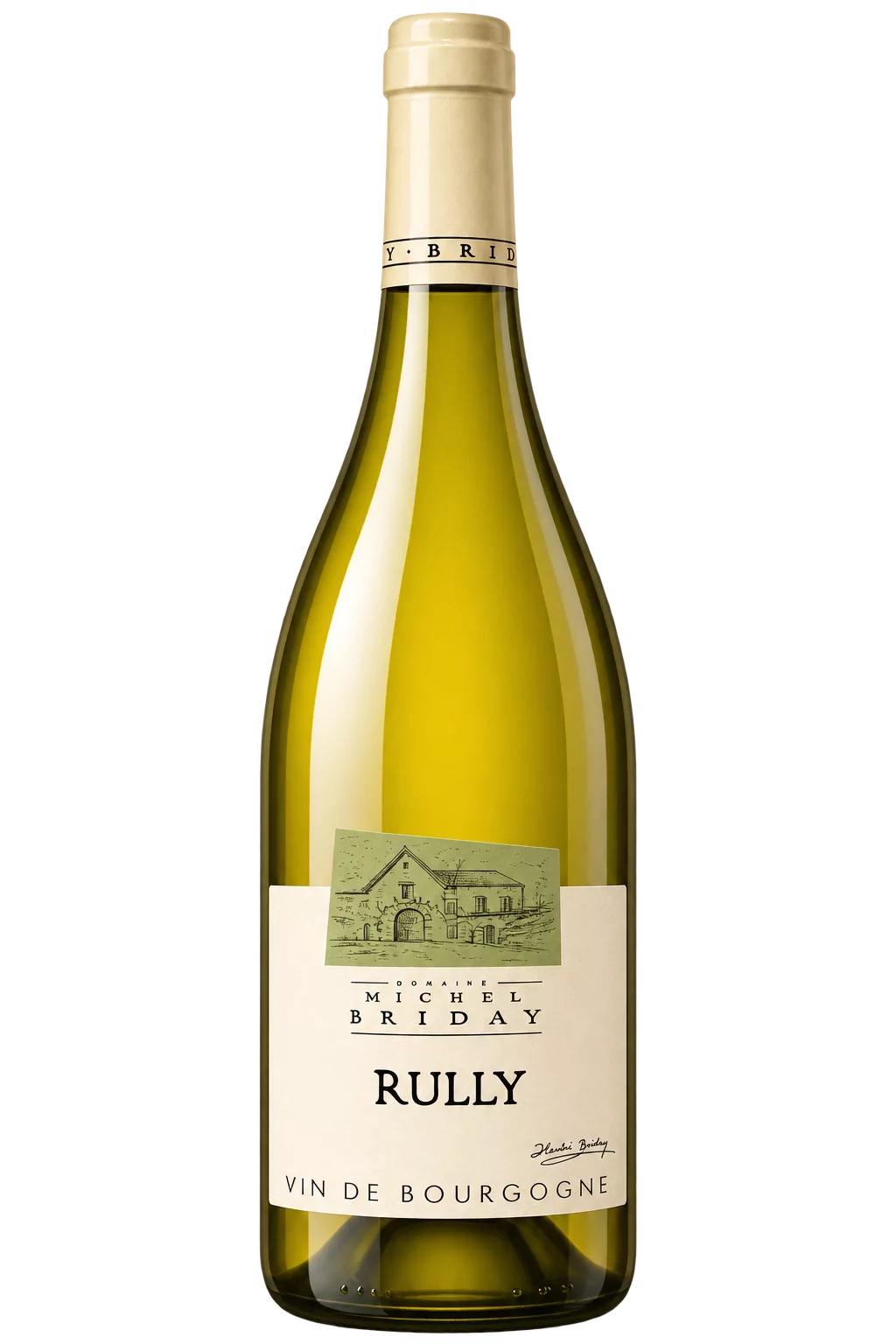 Bouteille 75 cl de Rully blanc, Domaine Michel Briday