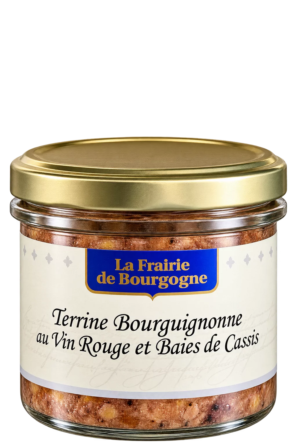 Terrine Bourguignonne au Vin Rouge et Baies de Cassis, La Frairie de Bourgogne — pot 180 g