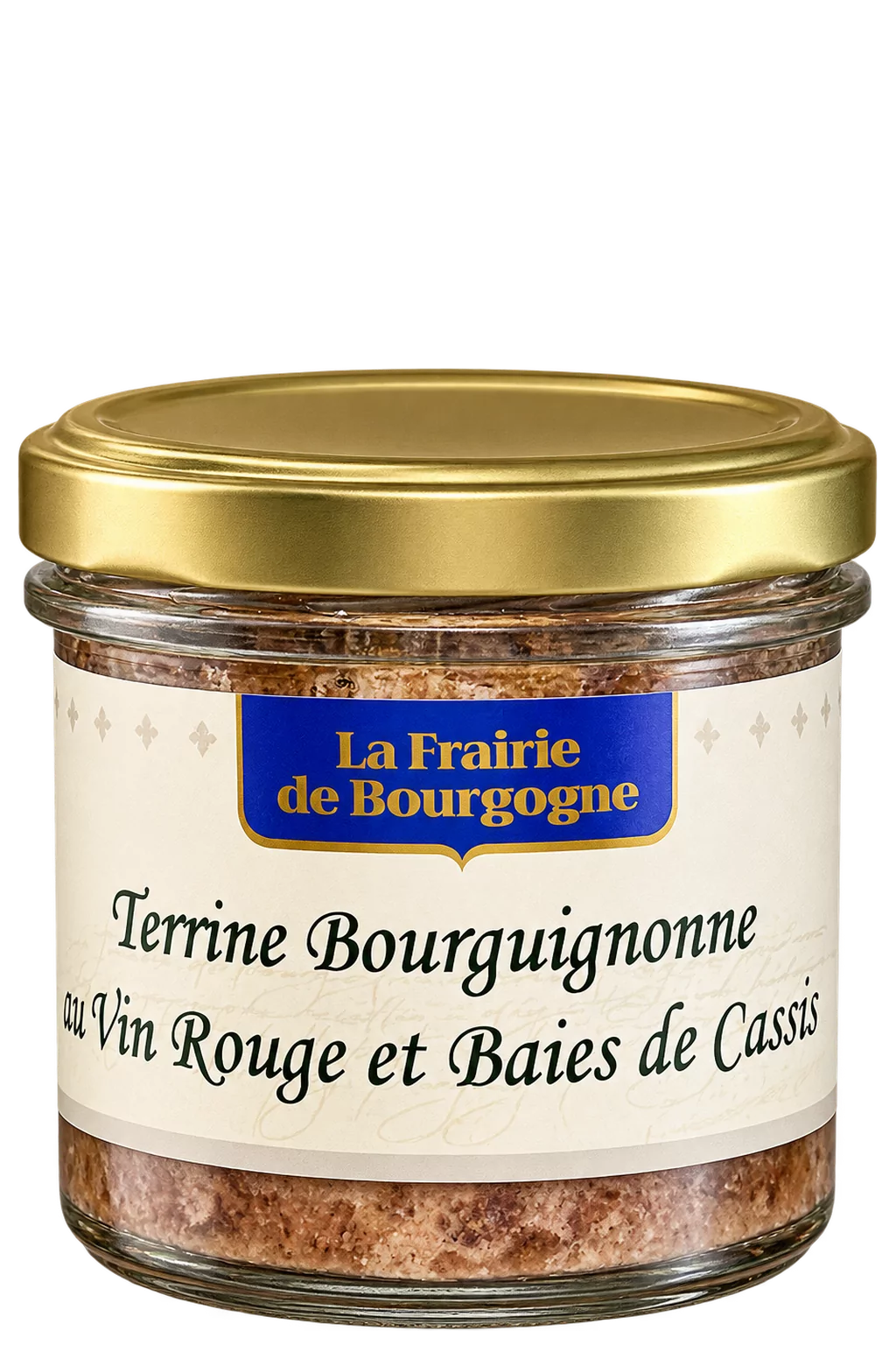 Terrine Bourguignonne au Vin Rouge et Baies de Cassis, La Frairie de Bourgogne — pot 90 g