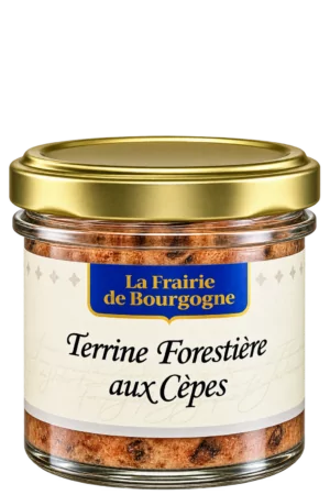 Terrine Forestière aux Cèpes, La Frairie de Bourgogne — pot 90 g