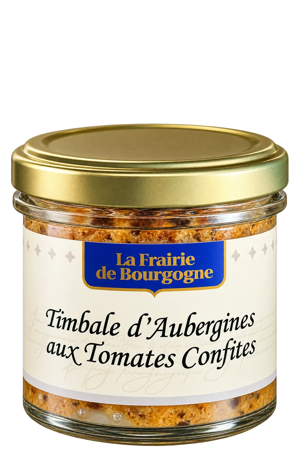 Timbale d’Aubergines aux Tomates Confites, La Frairie de Bourgogne — pot 100 g
