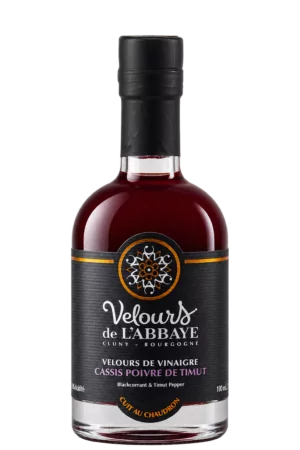 Velours Cassis Poivre de Timut, Velours de l’Abbaye — flacon 100 ml