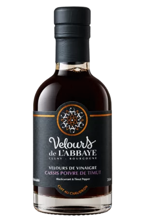 Velours Cassis Poivre de Timut, Velours de l’Abbaye — flacon 200 ml