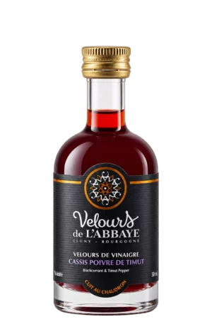 Velours Cassis Poivre de Timut, Velours de l’Abbaye — flacon 50 ml