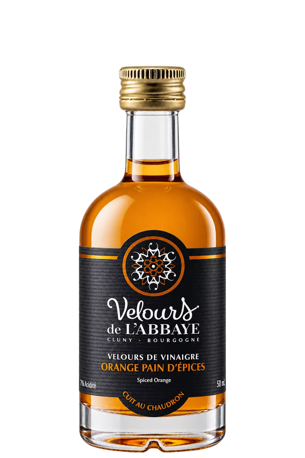 Velours Orange Pain d’Épices, Velours de l’Abbaye — flacon 50 ml