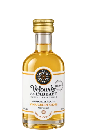 Vinaigre de Cidre Héritage, Velours de l’Abbaye — flacon 50 ml
